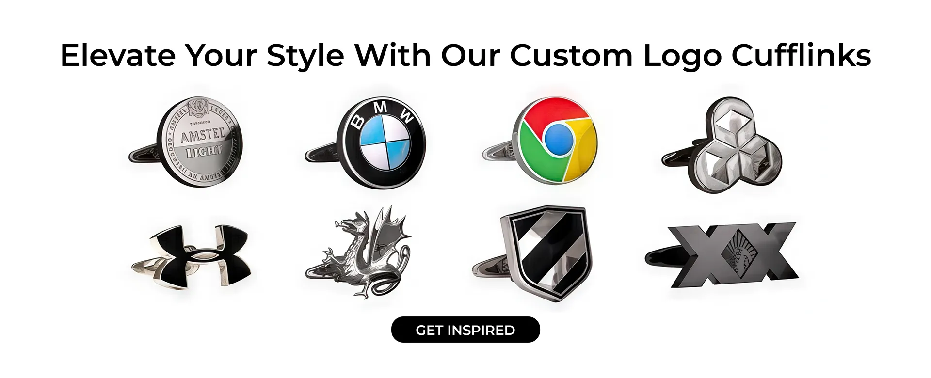 Elevate Your Style With Our Custom Logo Cufflinks