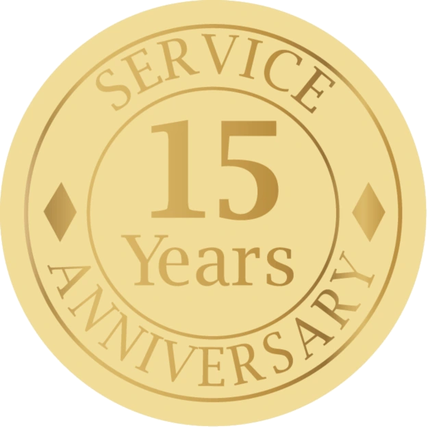 15 Year Of Service