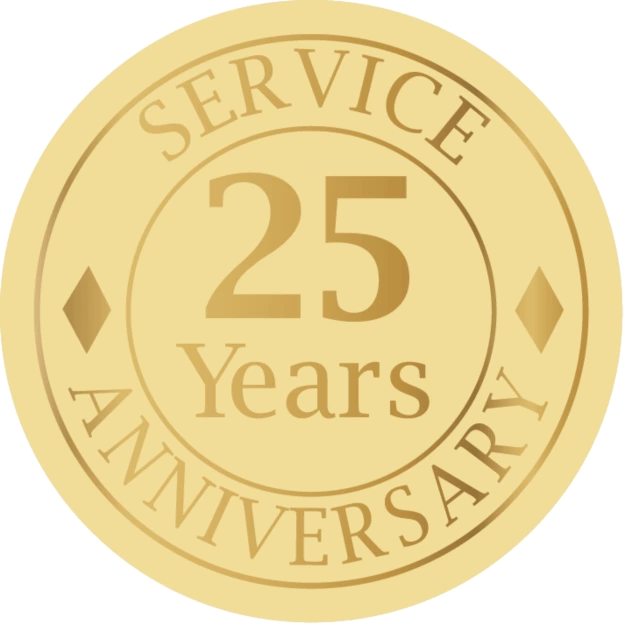 25 Year Of Service