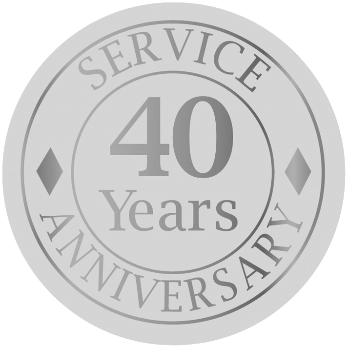 40 Year Of Service