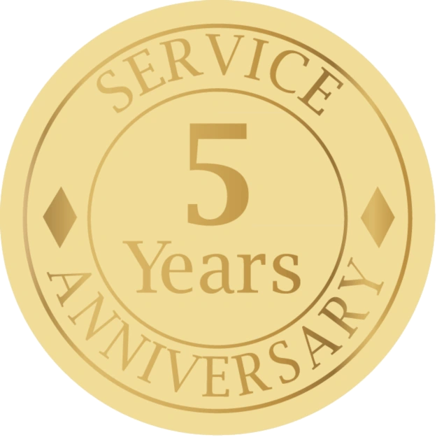 5 Year Of Service
