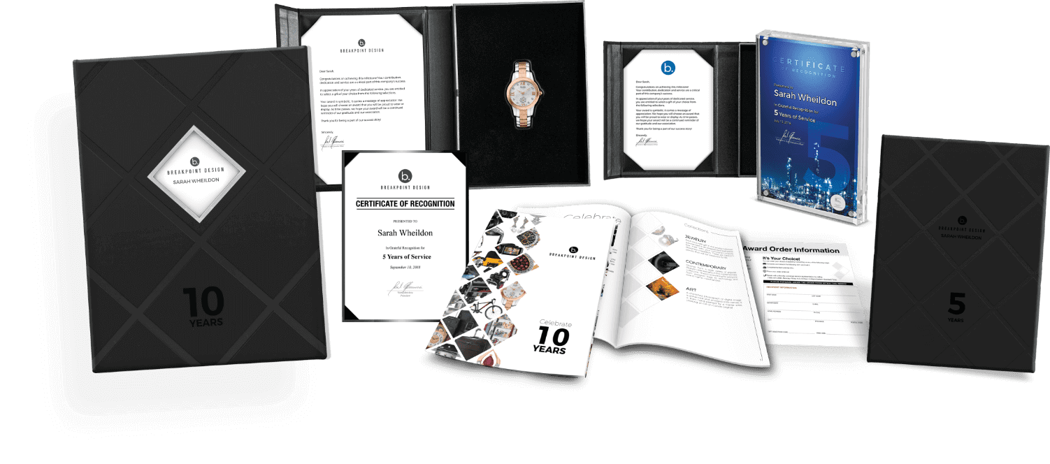 3 Recognition Presentation Packages