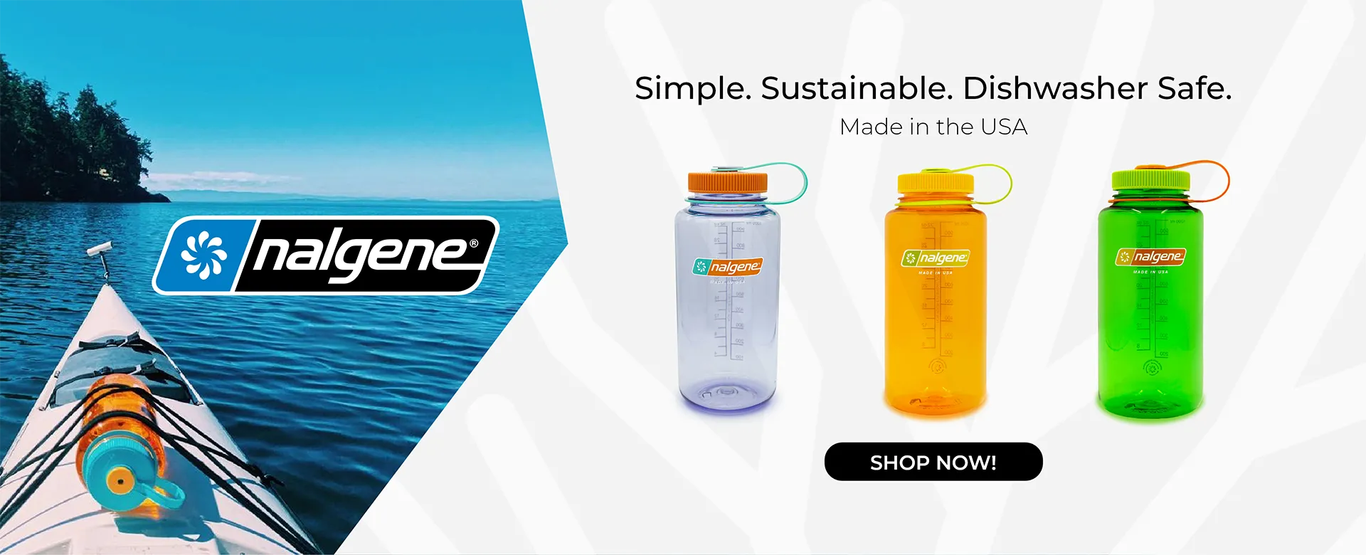 Nalgene - Simple. Sustainable. Dishwasher Safe.