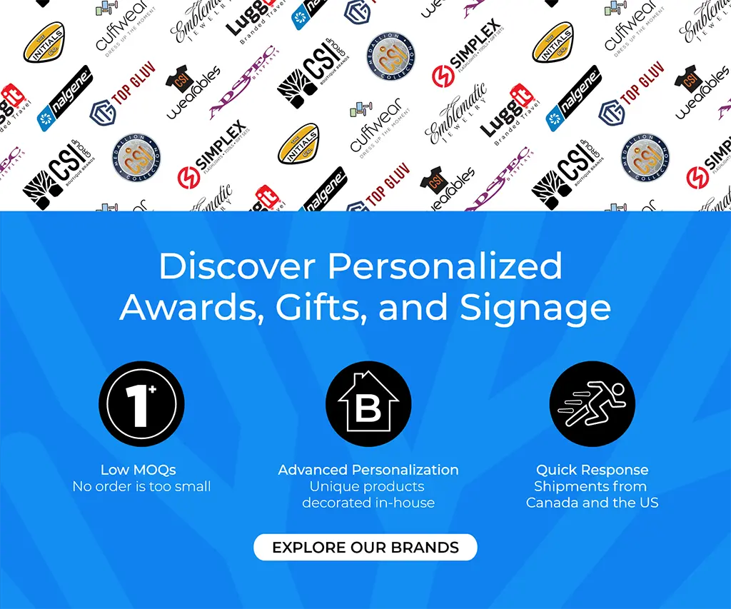 Discover Personalized Awards, Gifts, and Signage