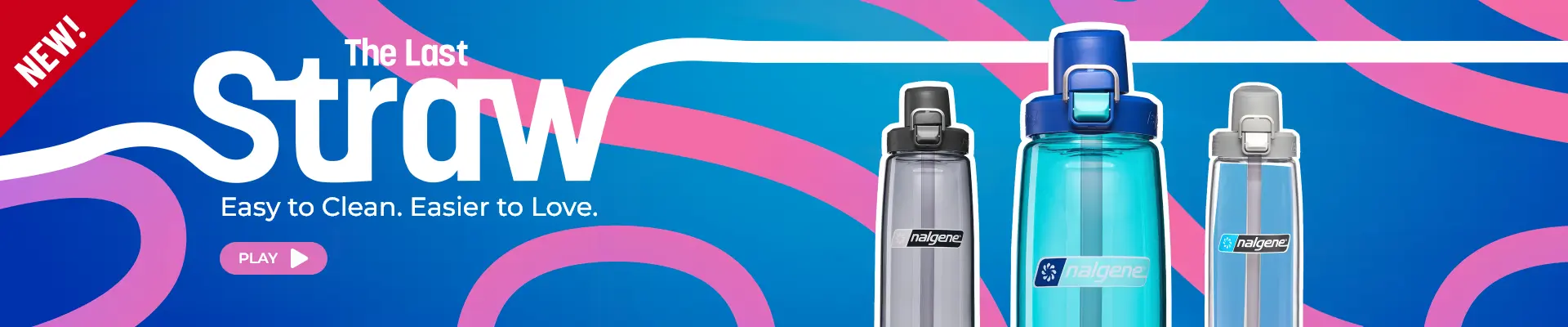 Nalgene - The Last Straw - Easy to Clean. Easier to Love